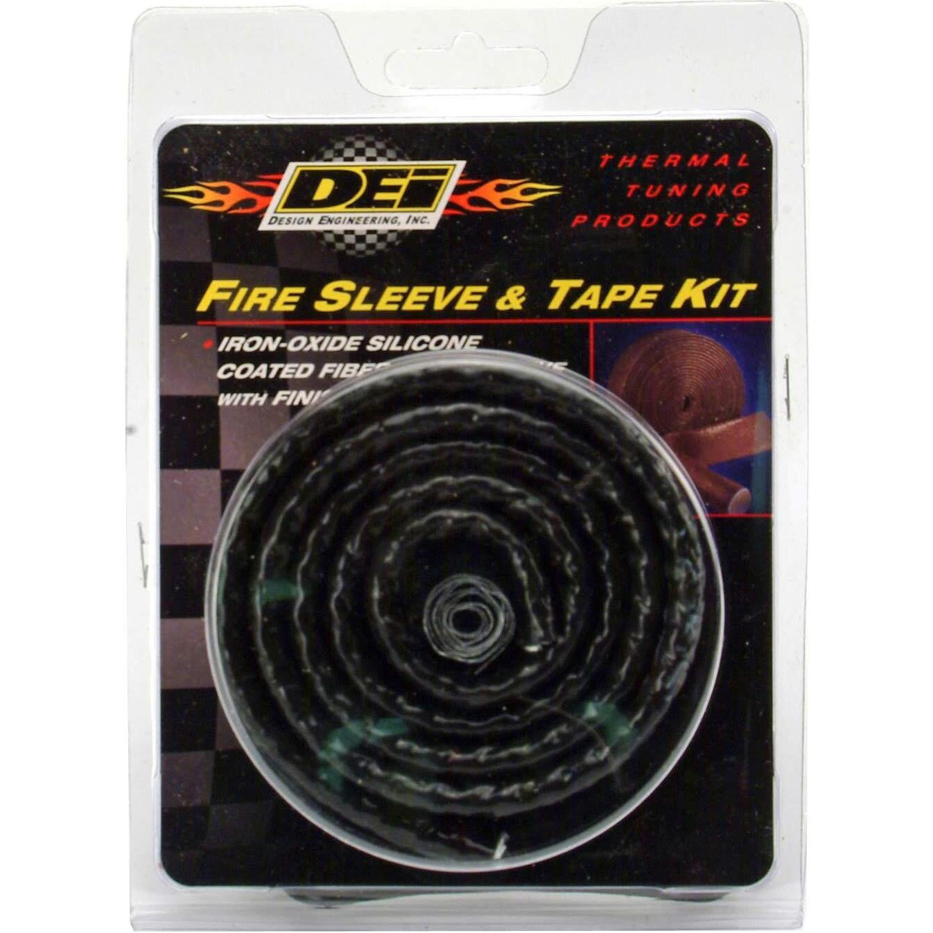 Design Engineering Fire Sleeve & Tape Kit 1 Inch I.D. X 3 Foot