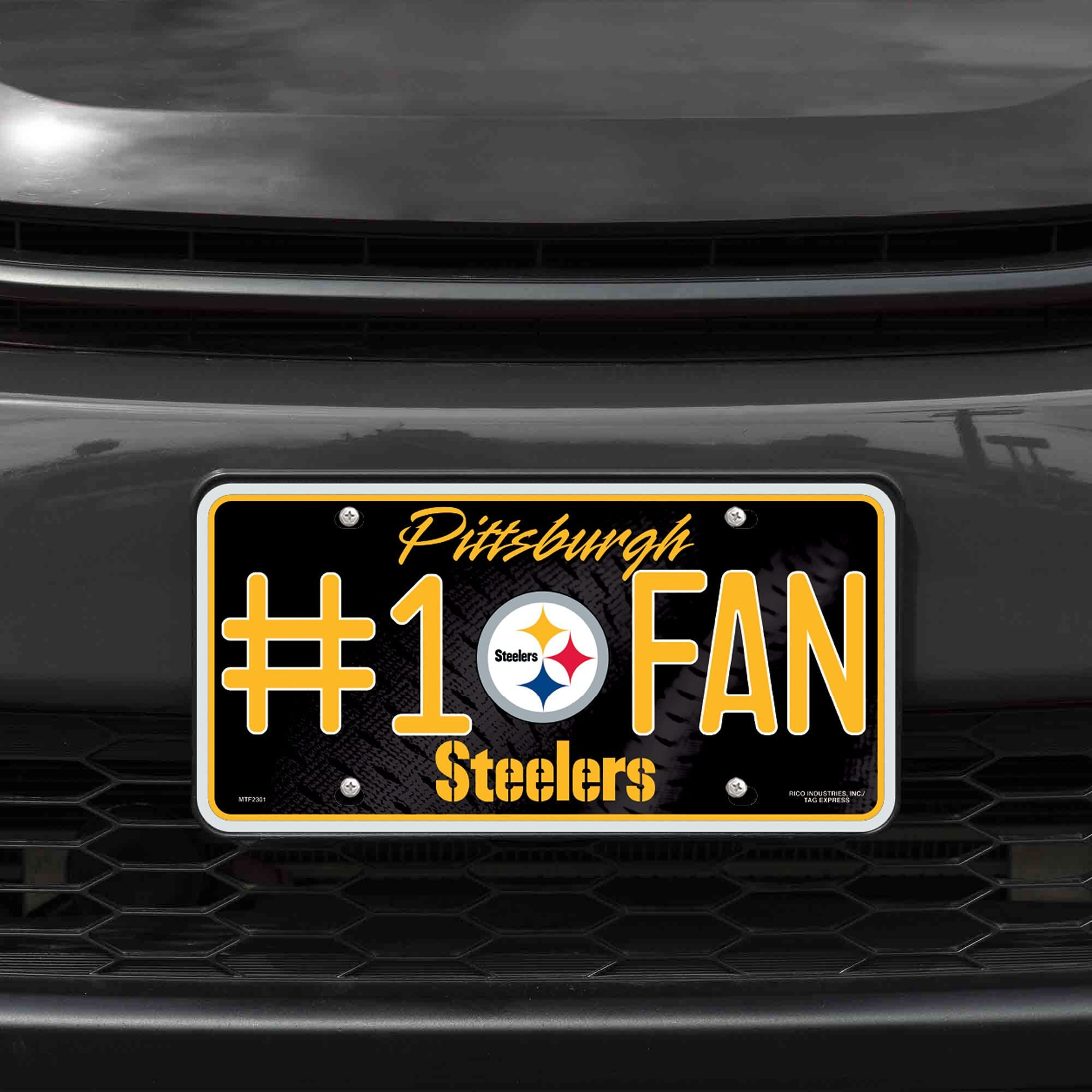 Pittsburgh Steelers License Plate 1 Fan