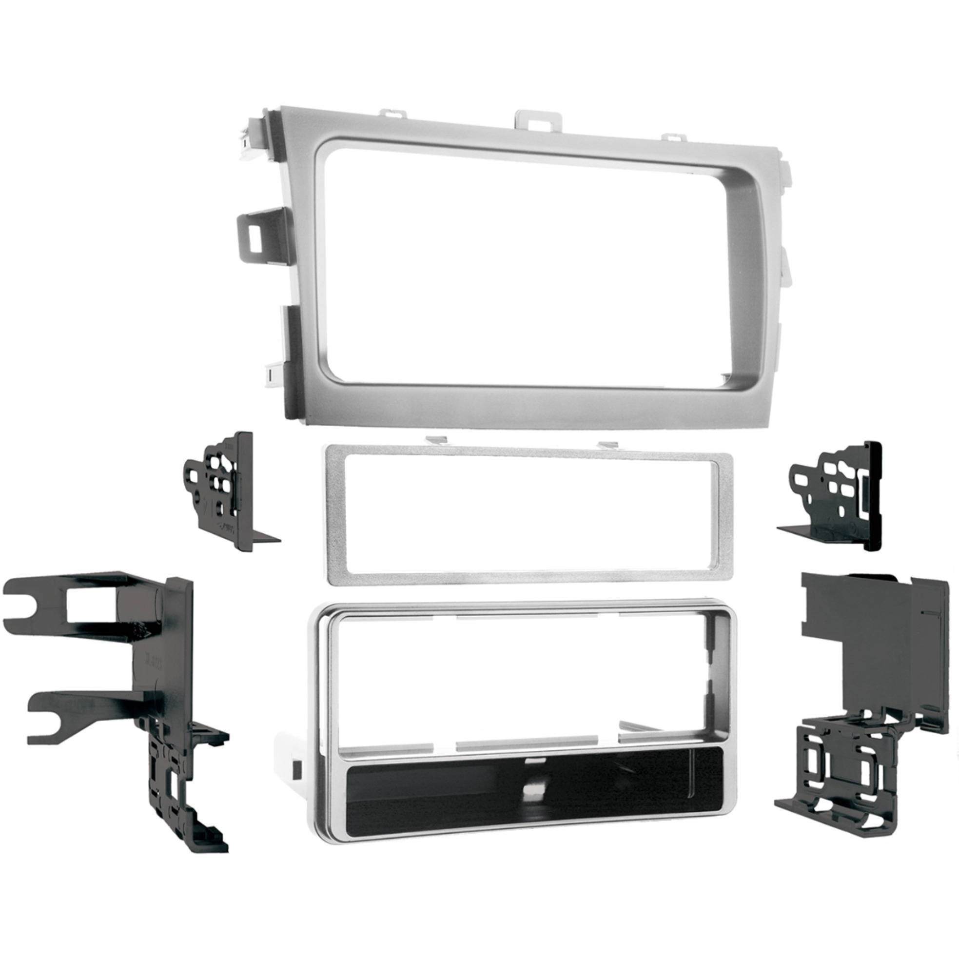 SDIN WITH POCKET 09 COROLLA SILVER