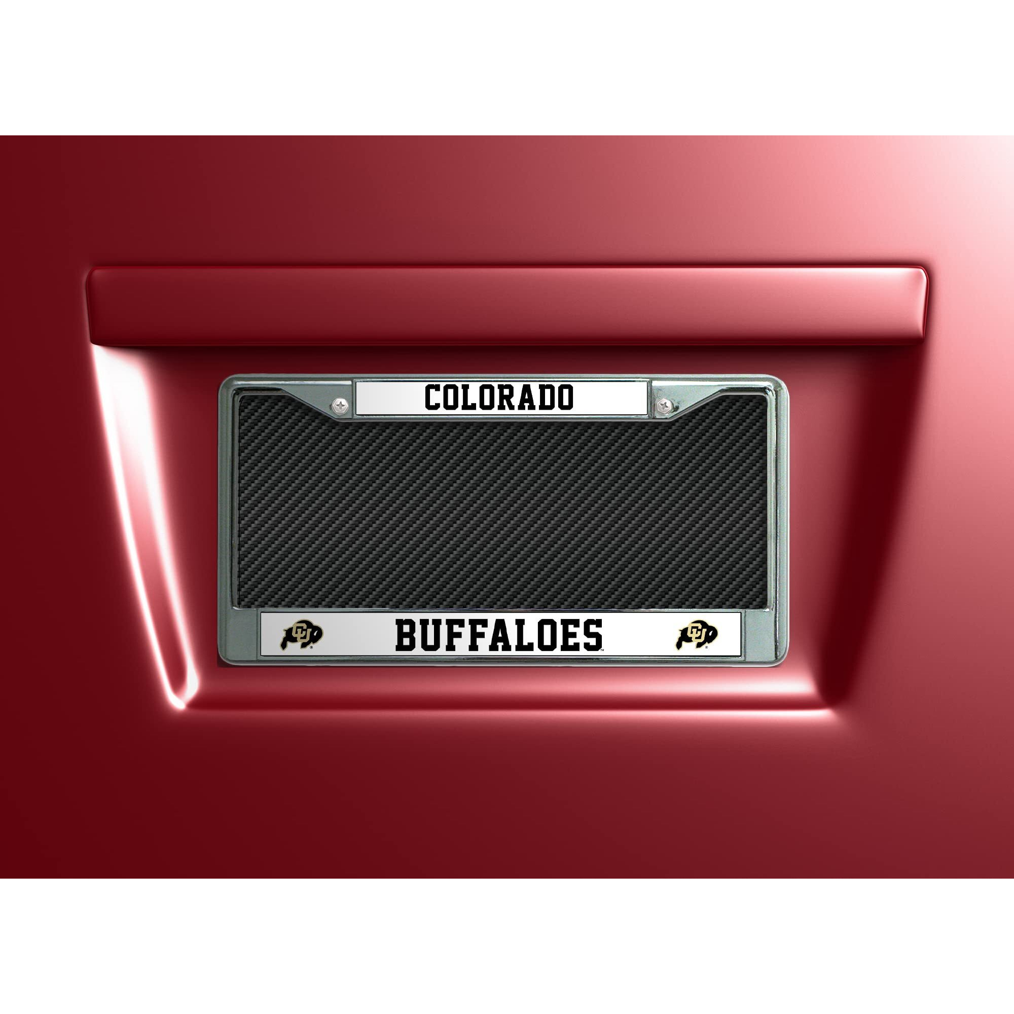 Colorado Buffaloes License Plate Frame Chrome - Special Order
