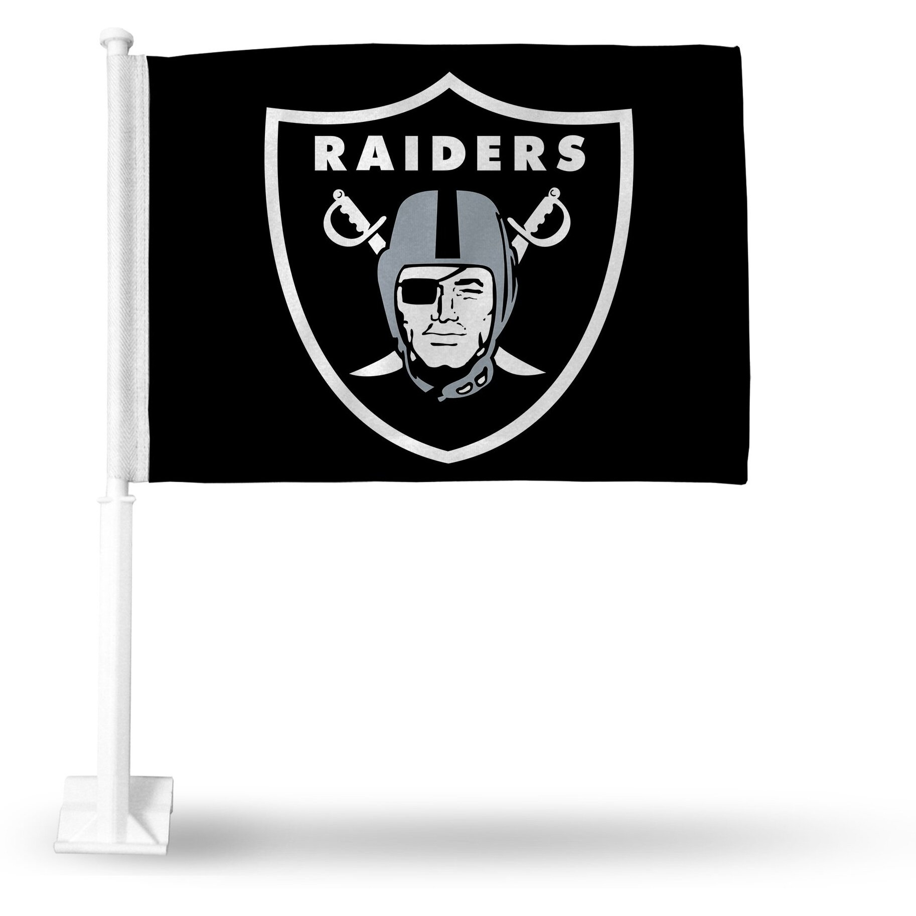 Las Vegas Raiders Flag Car