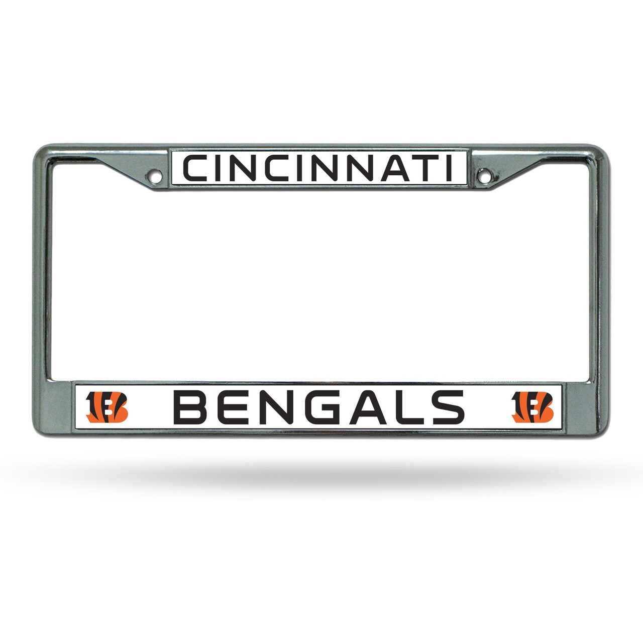 Cincinnati Bengals License Plate Frame Chrome