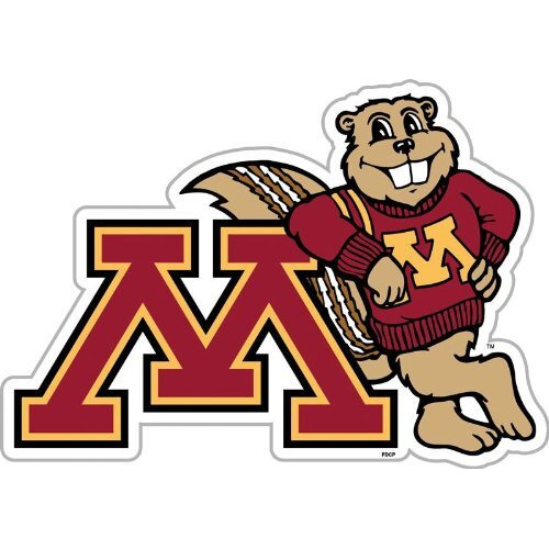 Minnesota Golden Gophers Magnet Car Style 12 Inch CO