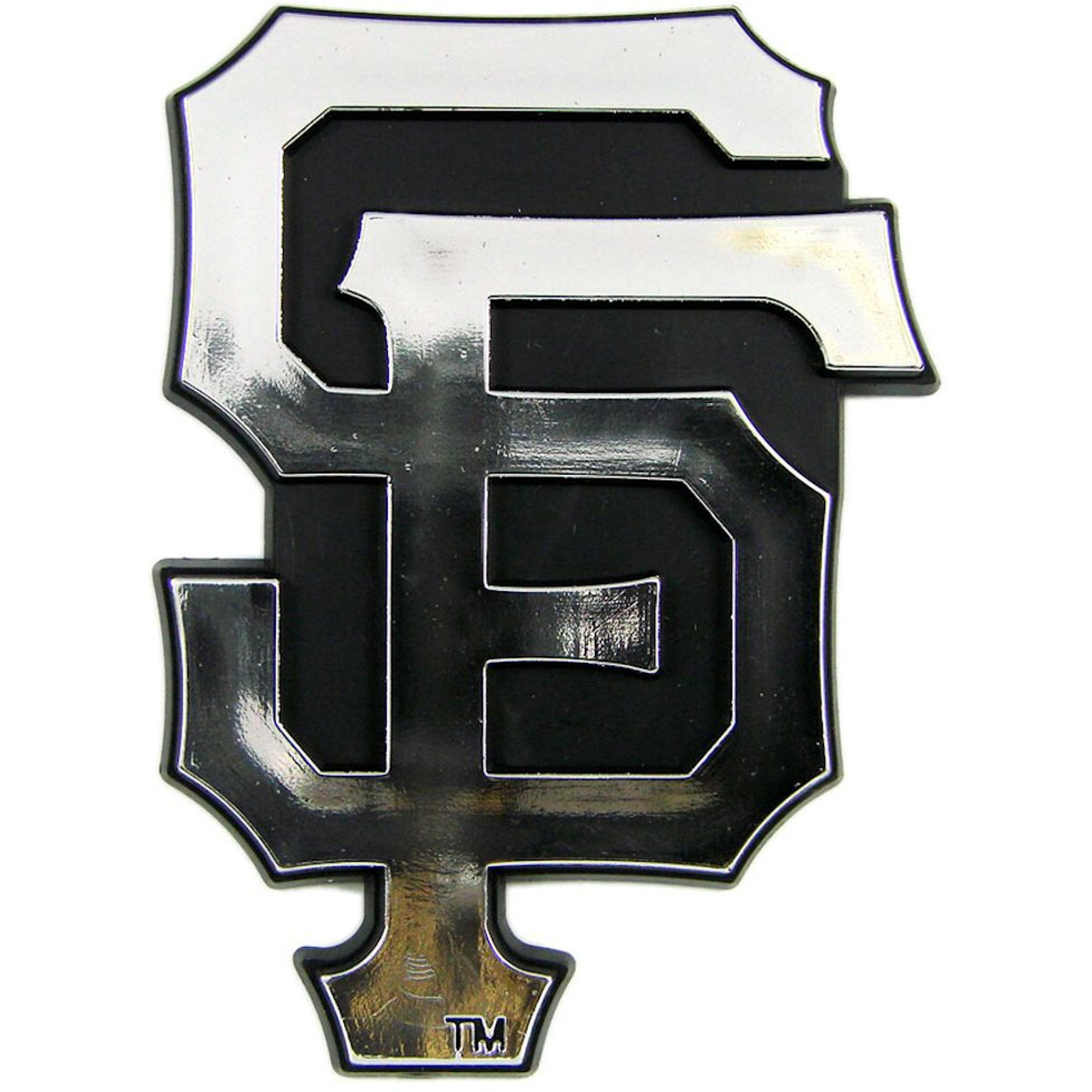 San Francisco Giants Auto Emblem - Silver