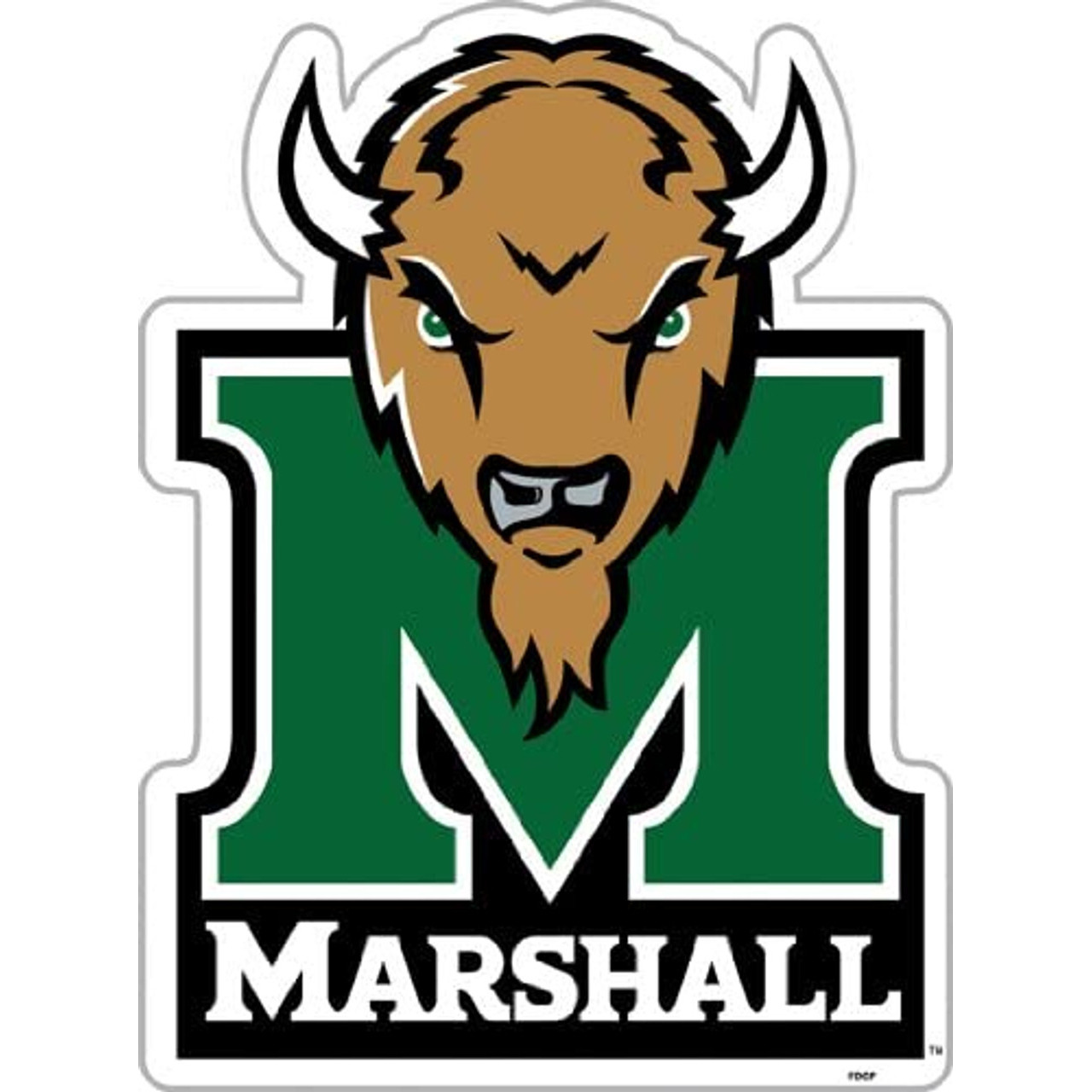 Marshall Thundering Herd Magnet Car Style 12 Inch CO