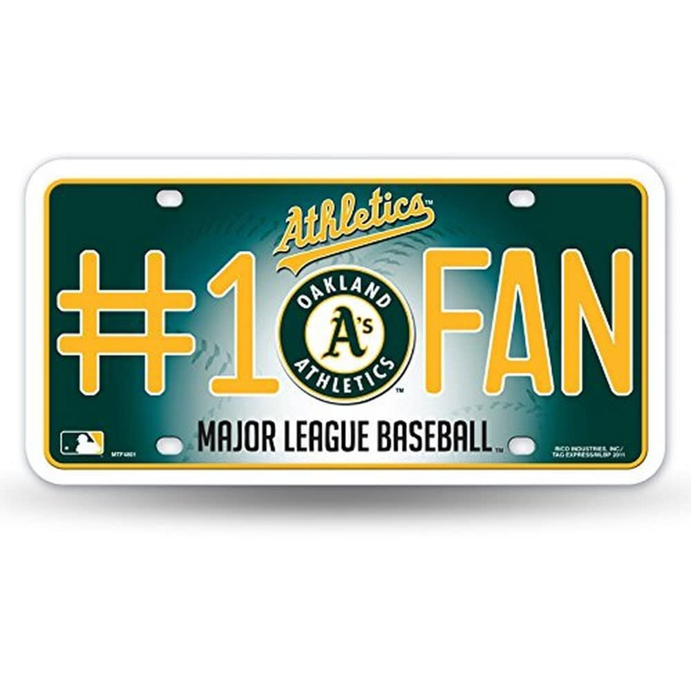 Oakland Athletics License Plate 1 Fan
