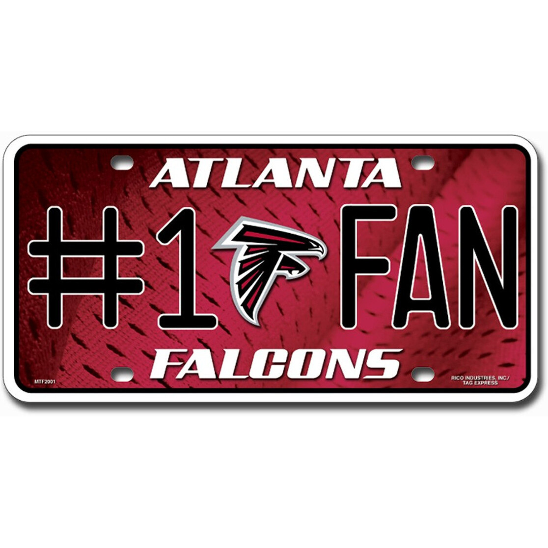 Atlanta Falcons License Plate 1 Fan