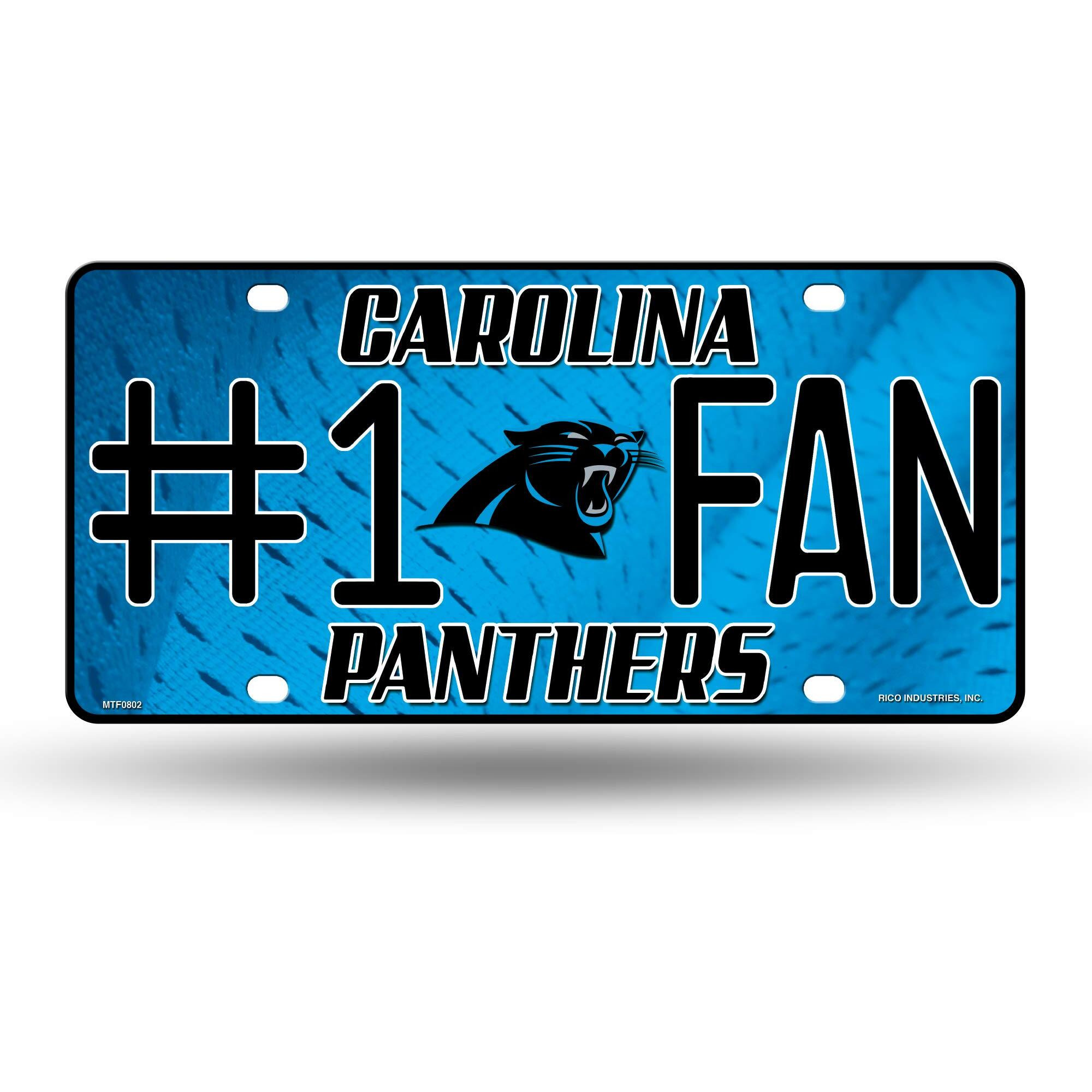 Carolina Panthers License Plate 1 Fan