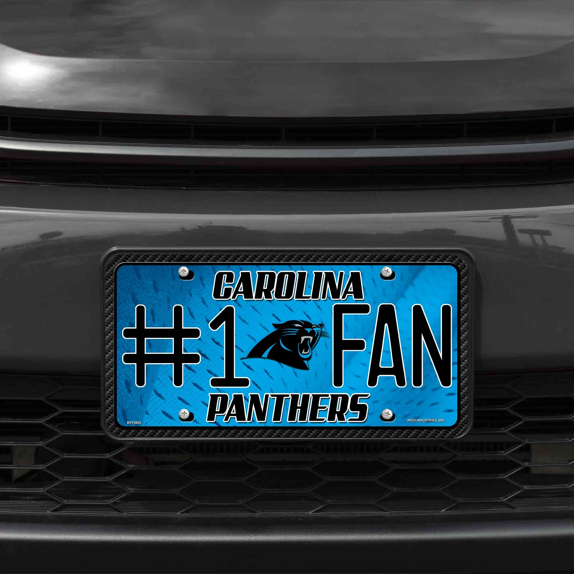 Carolina Panthers License Plate 1 Fan