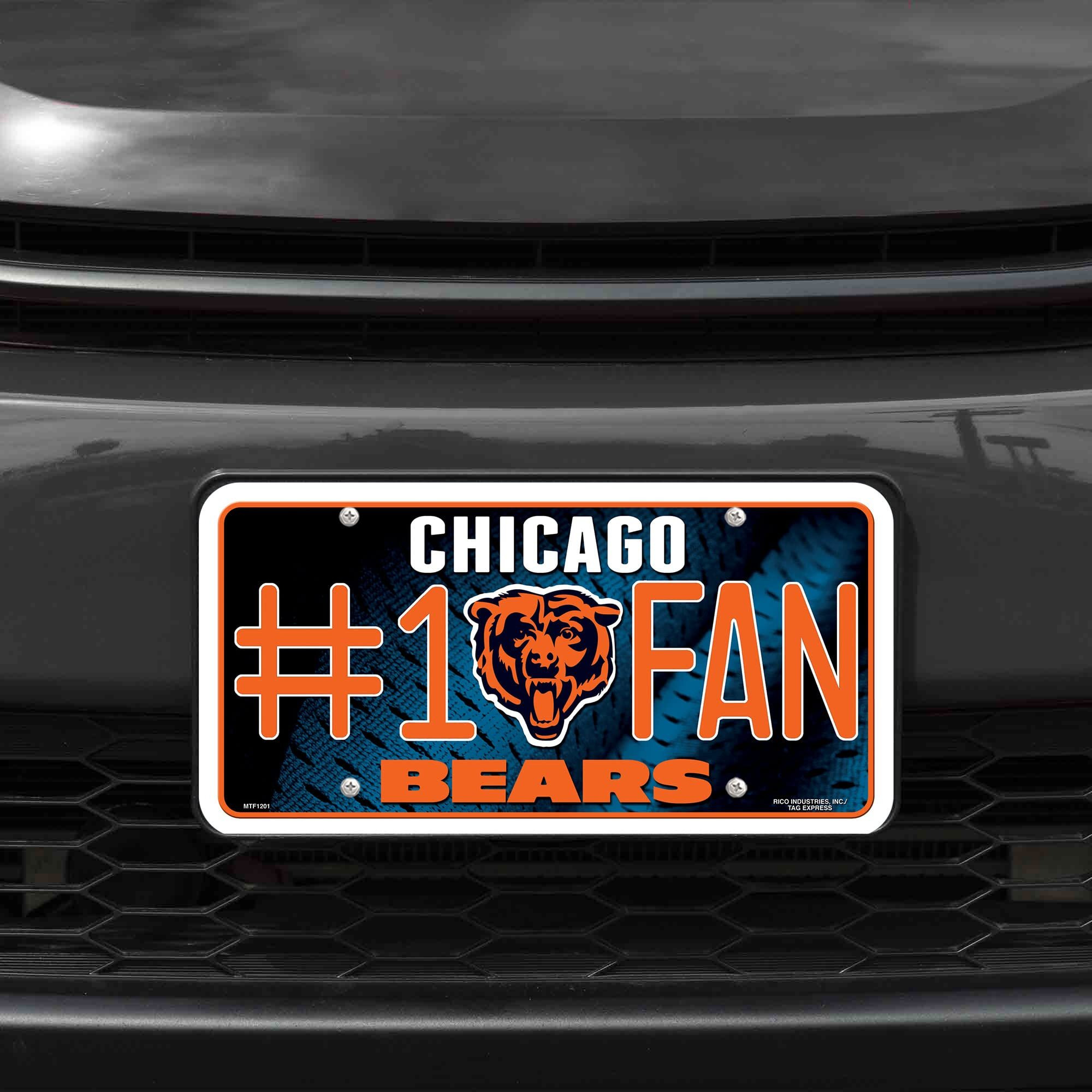 Chicago Bears License Plate 1 Fan