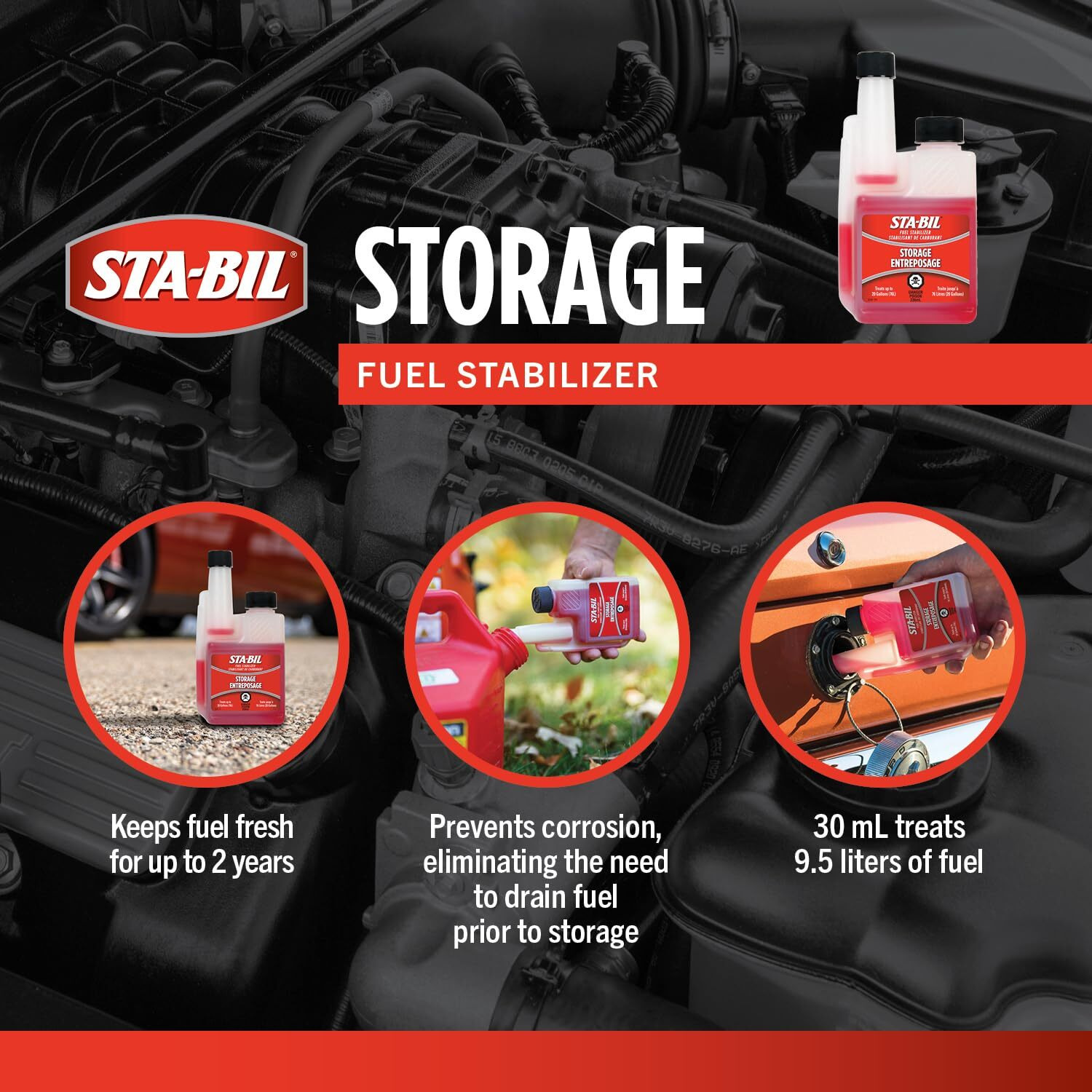 STA-BIL FUEL STABILIZRQT (Pack of 1)