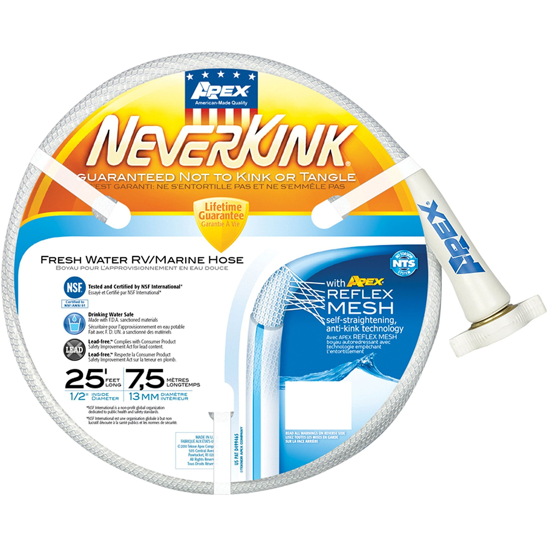 1/2' X 25' NEVERKINK HOSE