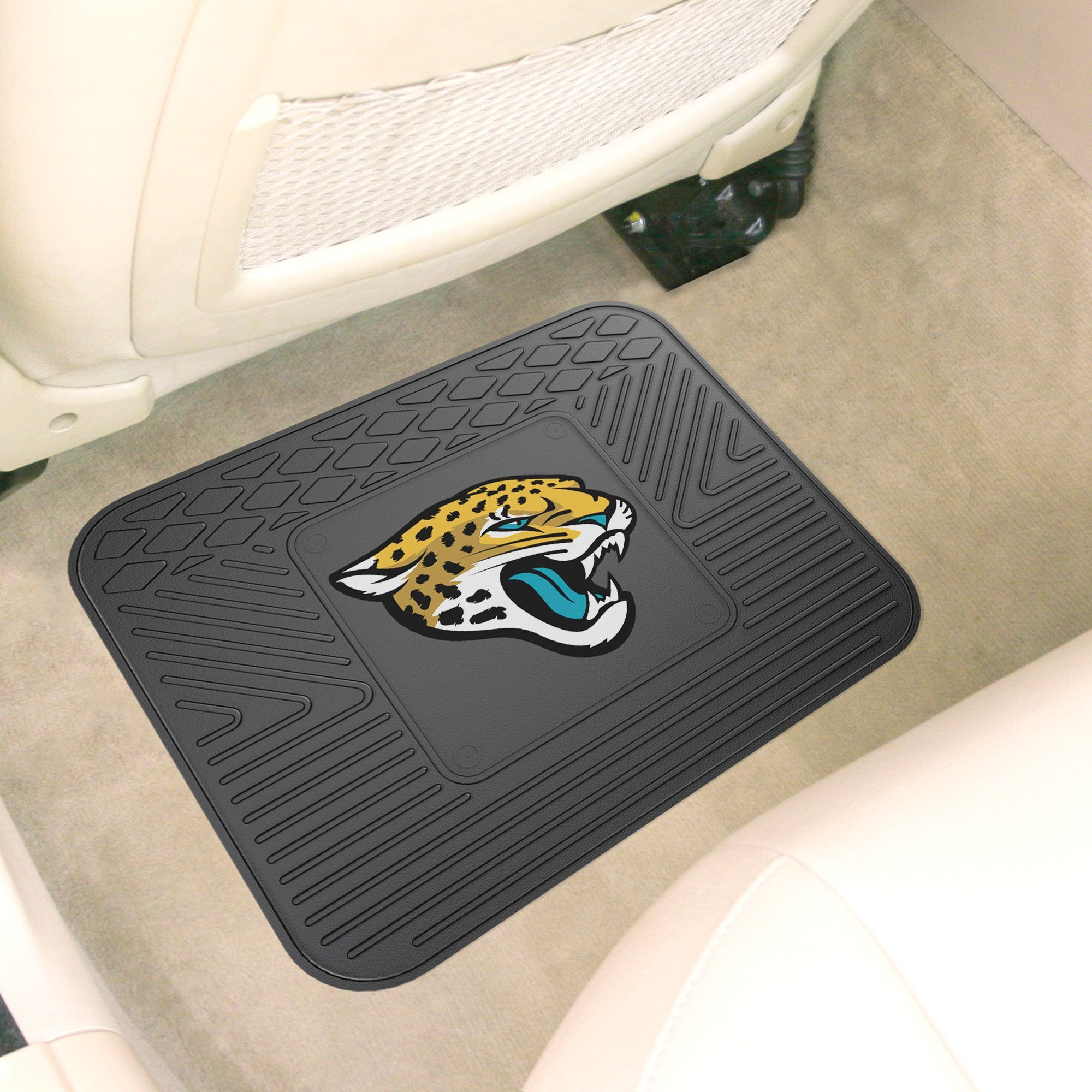 Jacksonville Jaguars Car Mat Heavy Duty Vinyl Rear Seat