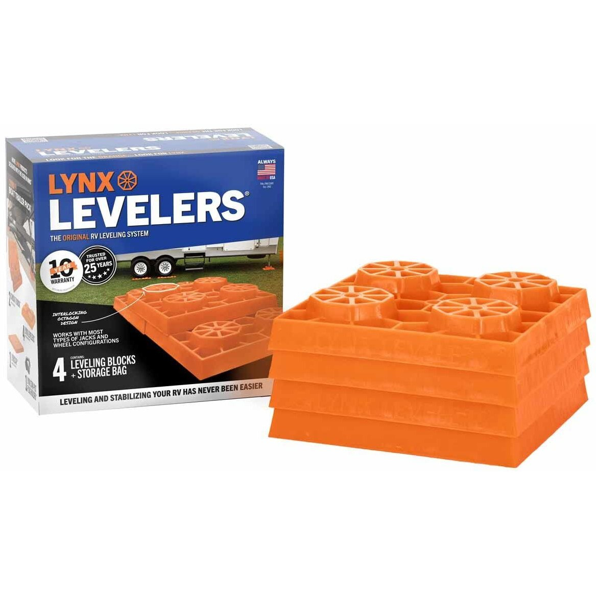 Tri-Lynx 00016 Lynx Levelers - 4 Pack