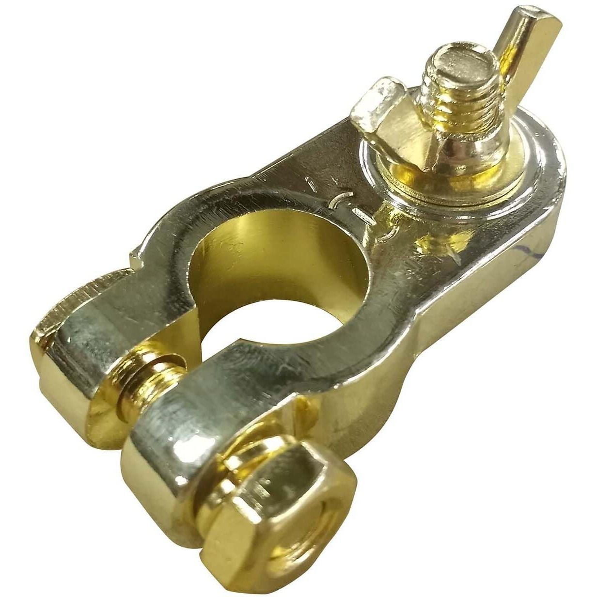 BATTERY TERMINAL AUDIOPIPE NEGATIVE GOLD PLATED