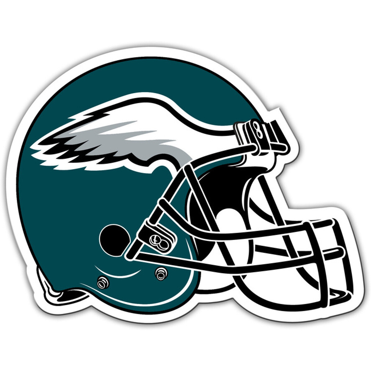 Philadelphia Eagles Magnet Car Style 8 Inch CO