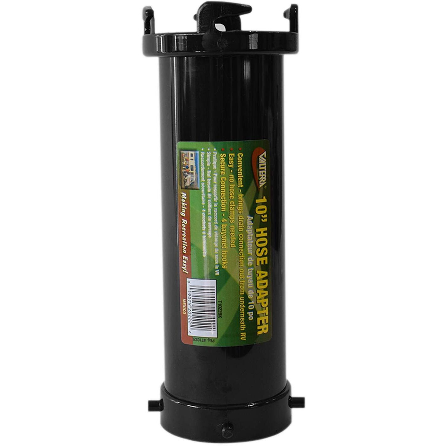 HOSE ADAPTER  10' BLACK