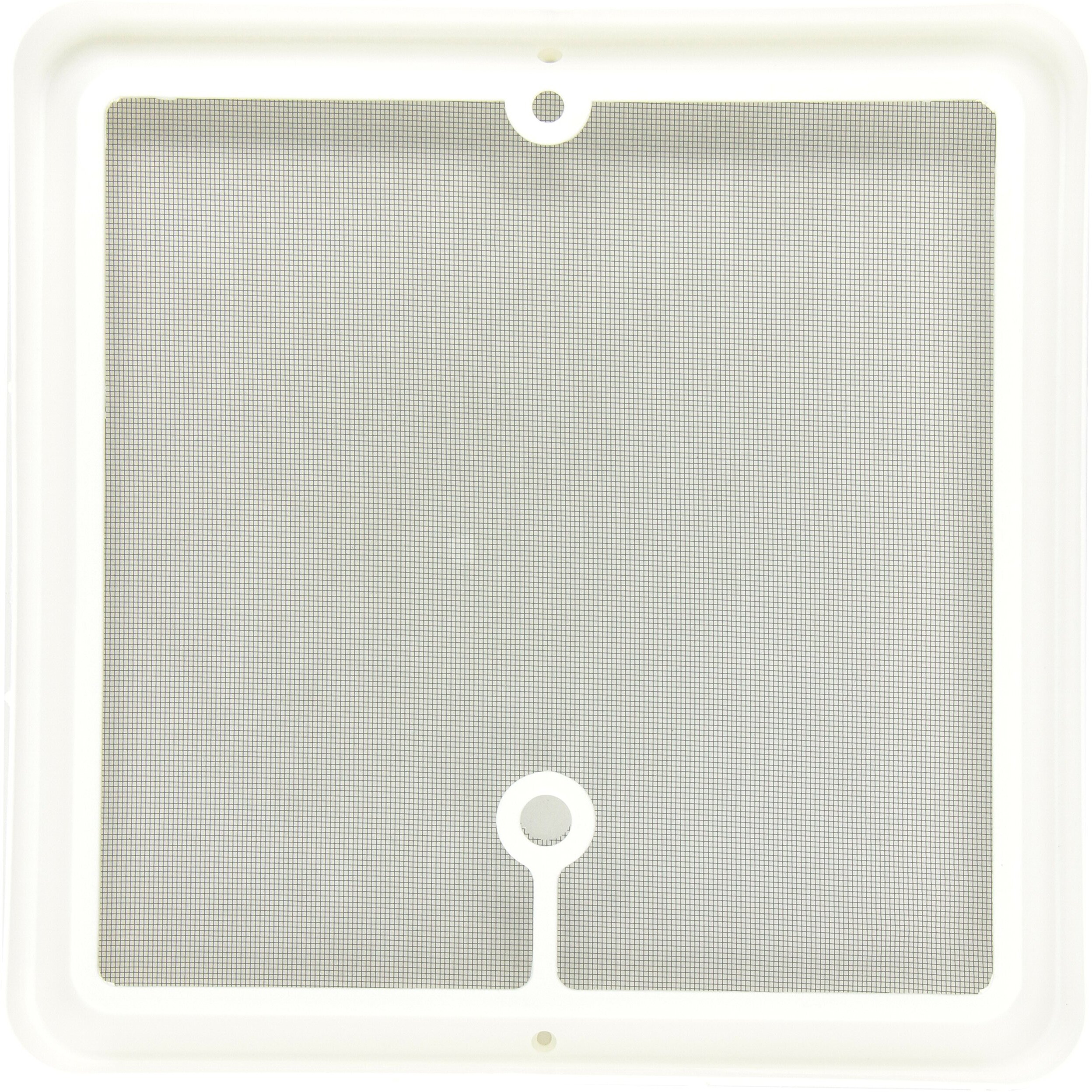 Heng's JRP1124R Radius Corner Screen for Jensen Roof Vents - White