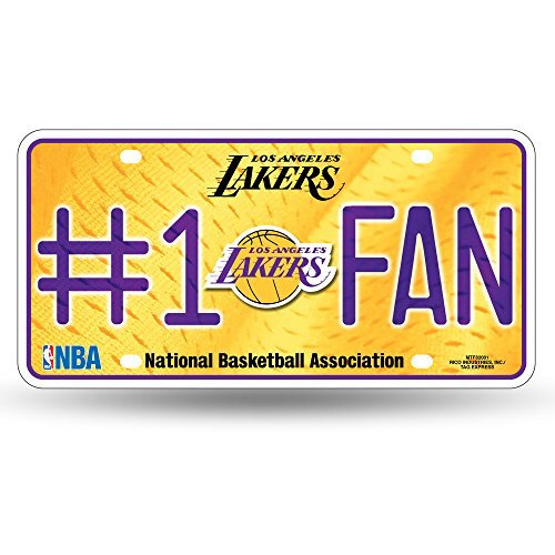 Los Angeles Lakers License Plate 1 Fan