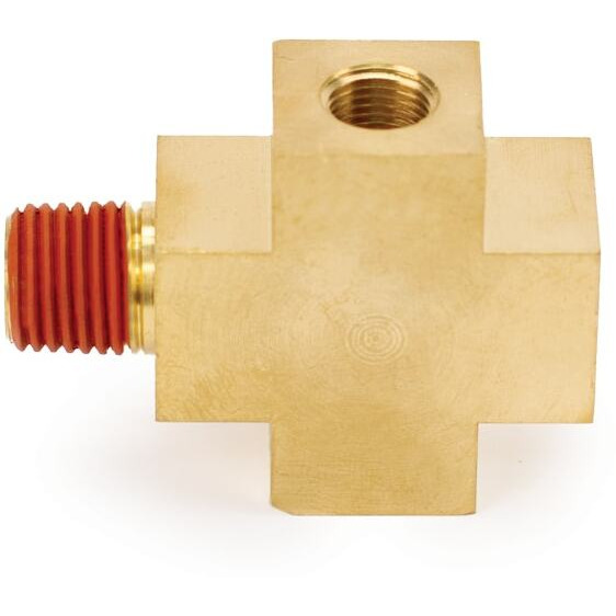 1/4&quotM x 1/8&quotF x 1/4&quotF, NPT, T-Fitting