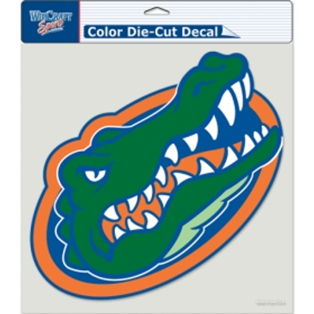 Florida Gators Decal 8x8 Die Cut Color