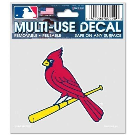 St. Louis Cardinals Decal 3x4 Multi Use