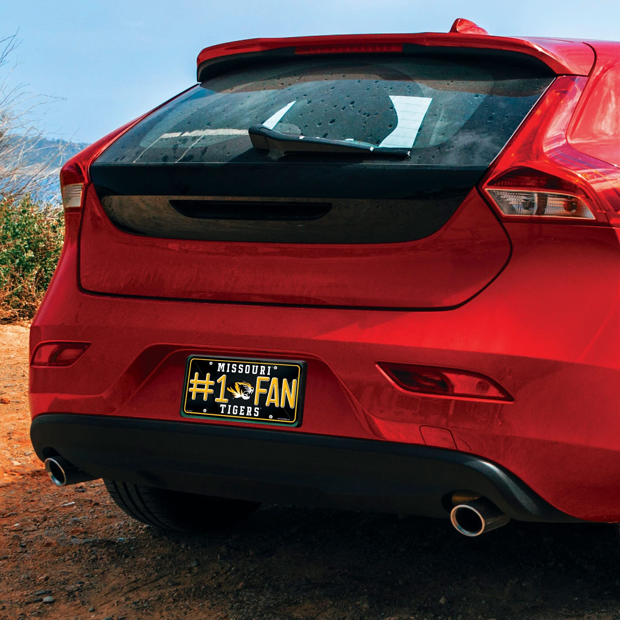Missouri Tigers License Plate 1 Fan - Special Order