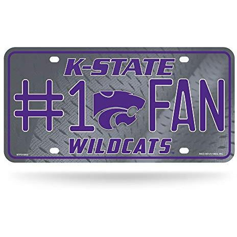 Kansas State Wildcats License Plate 1 Fan
