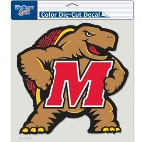 Maryland Terrapins Decal 8x8 Perfect Cut Color