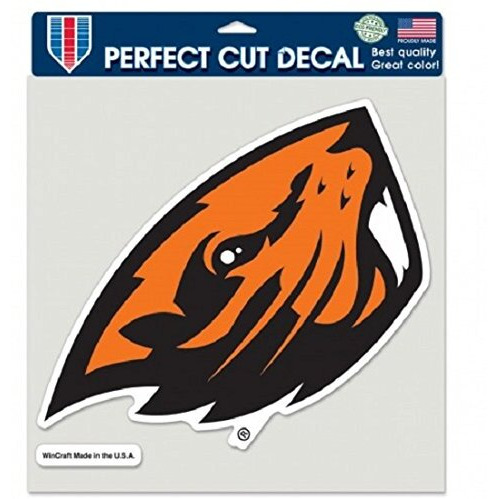 Oregon State Beavers Decal 8x8 Die Cut Color