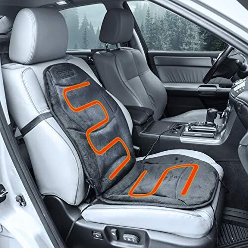 Velour Heated Seat Cushion (Black)