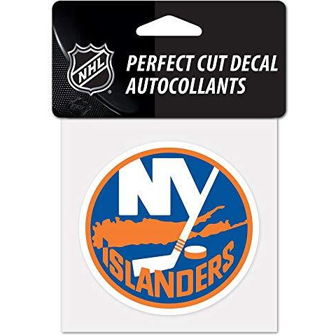New York Islanders Decal 8x8 Perfect Cut Color - Special Order