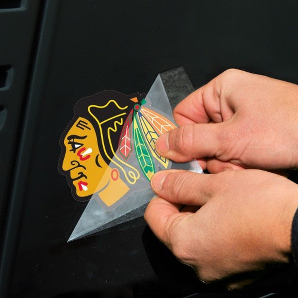 Chicago Blackhawks Decal 4x4 Perfect Cut Color