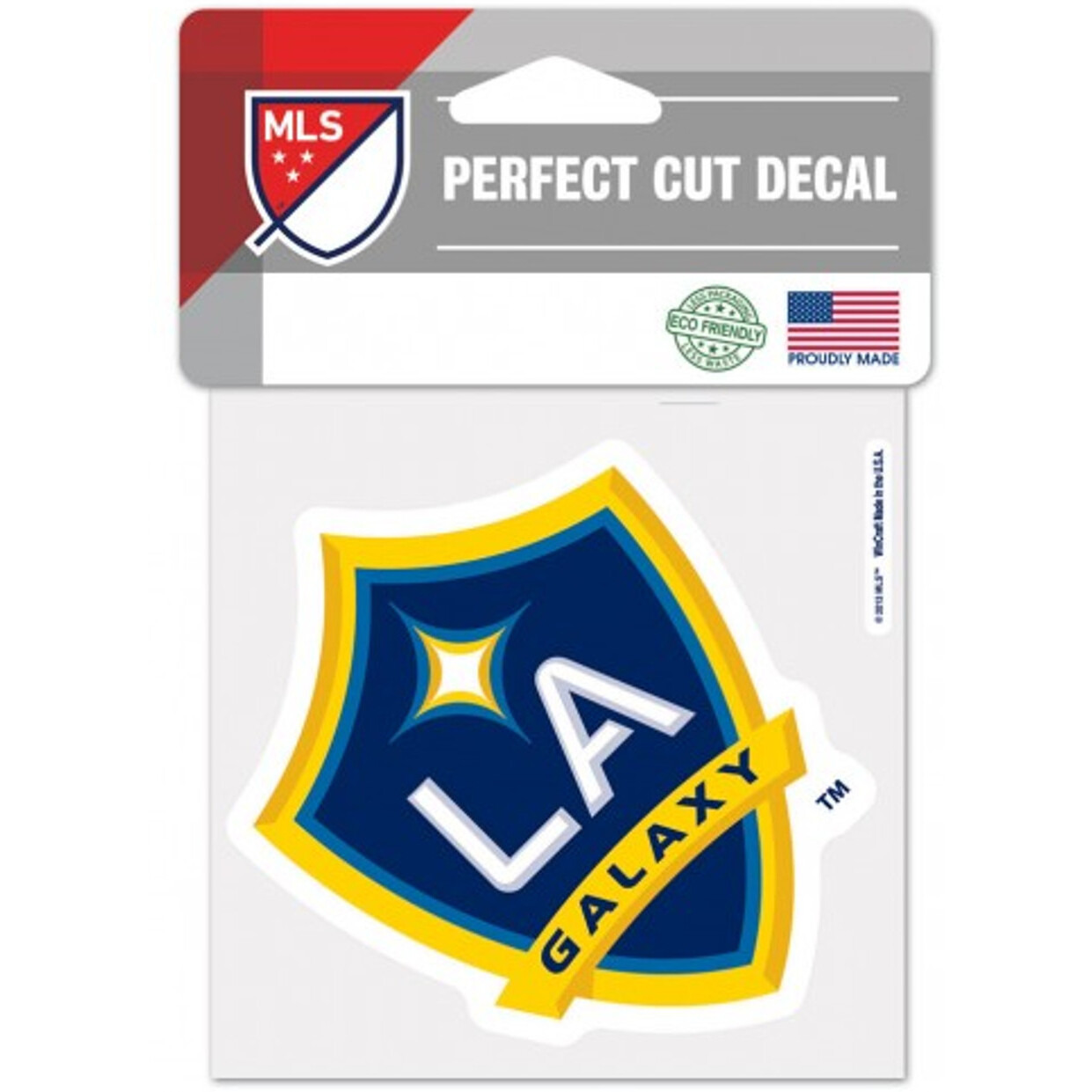 Los Angeles Galaxy Decal 4x4 Perfect Cut Color