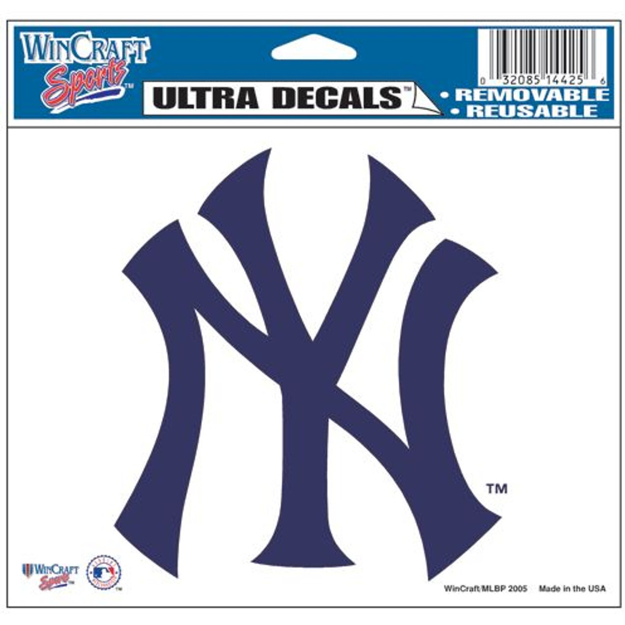 New York Yankees Decal 5x6 Ultra Color
