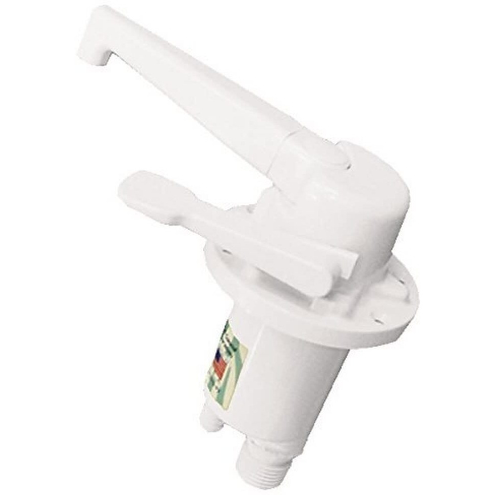 Zebra RV R3700-PW Dual Flow Water Pump and Faucet - Polar White