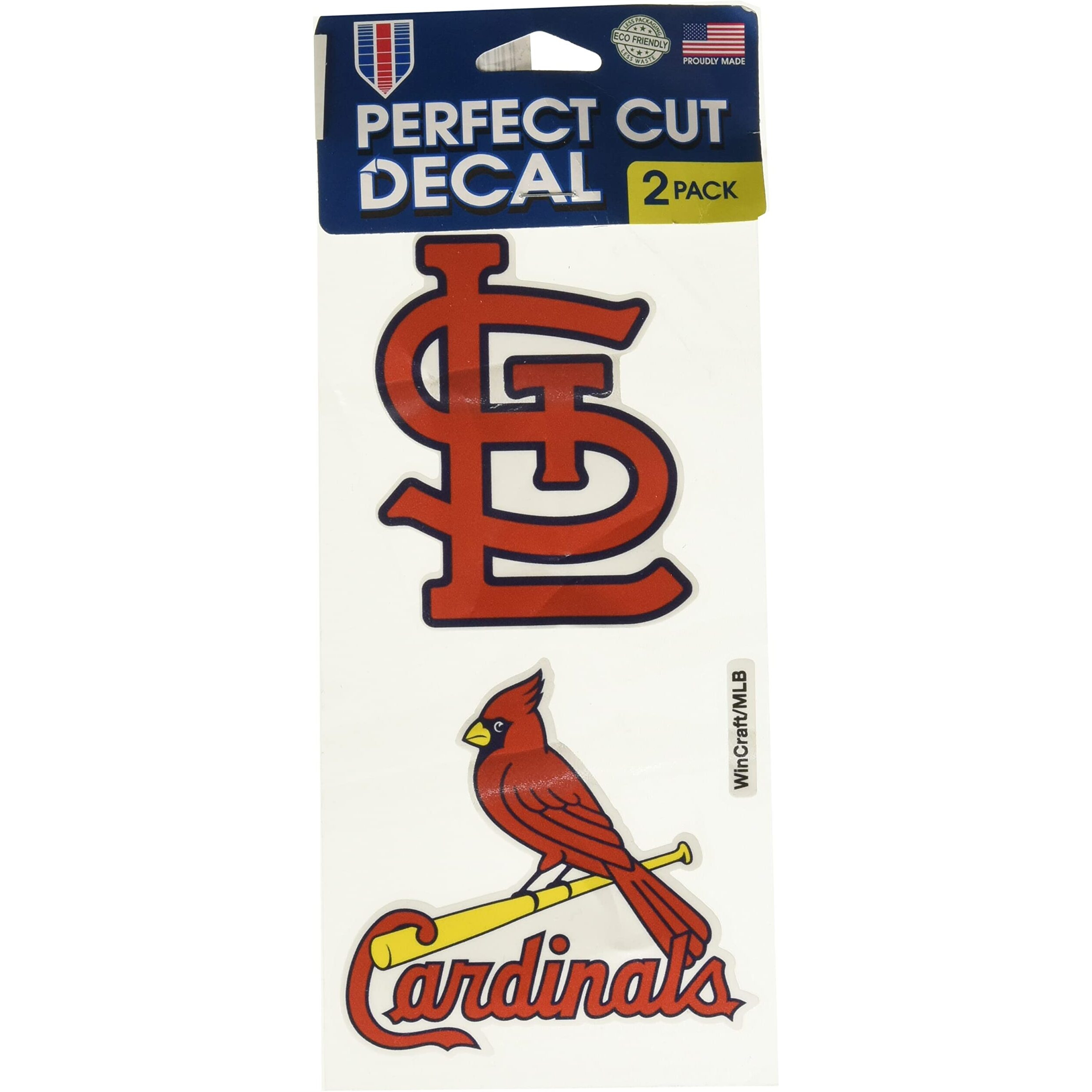 Cleveland Indians Set of 2 Die Cut Decals