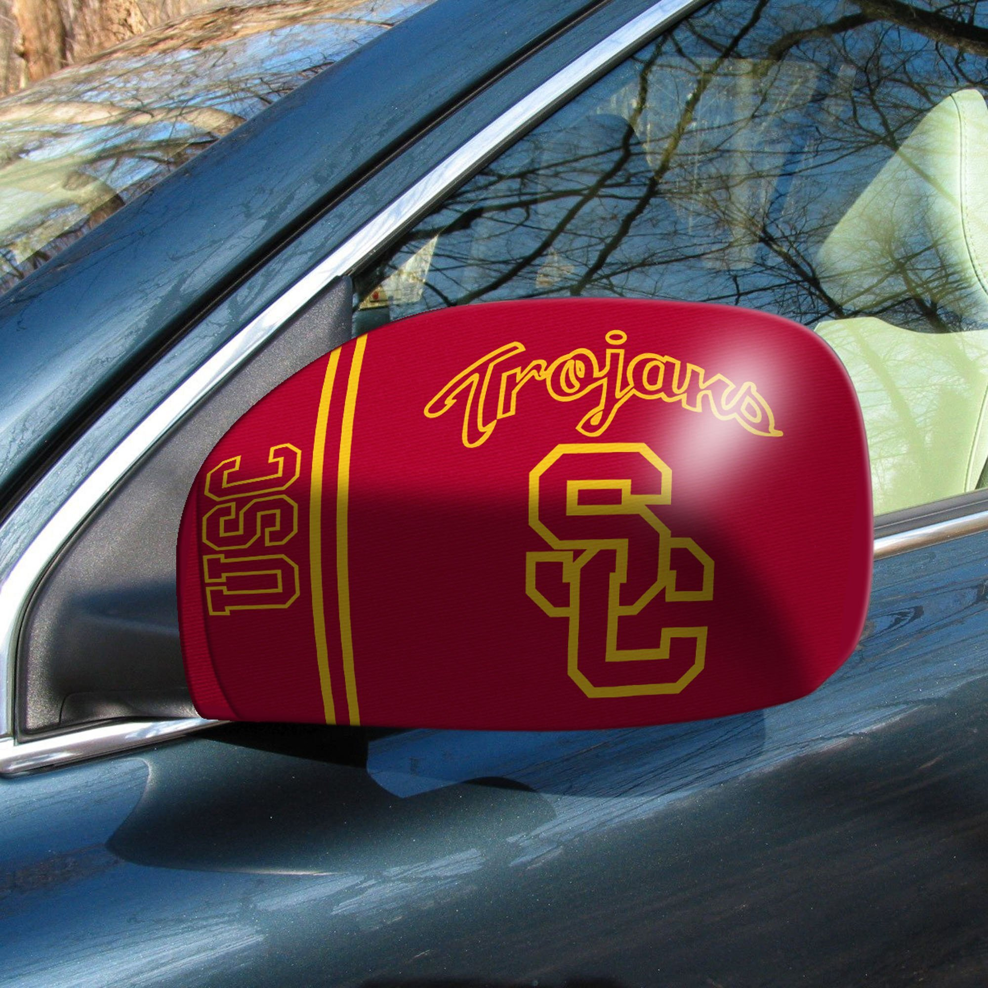 USC Trojans Mirror Cover Small CO