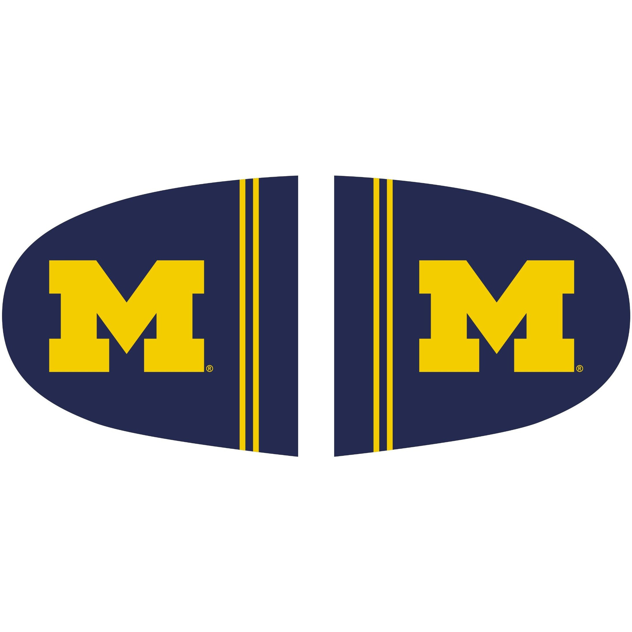 Michigan Wolverines Mirror Cover Large CO