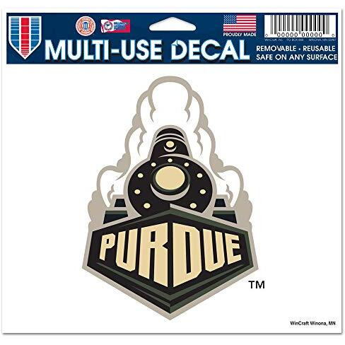 Purdue Boilermakers Decal 5x6 Ultra Color