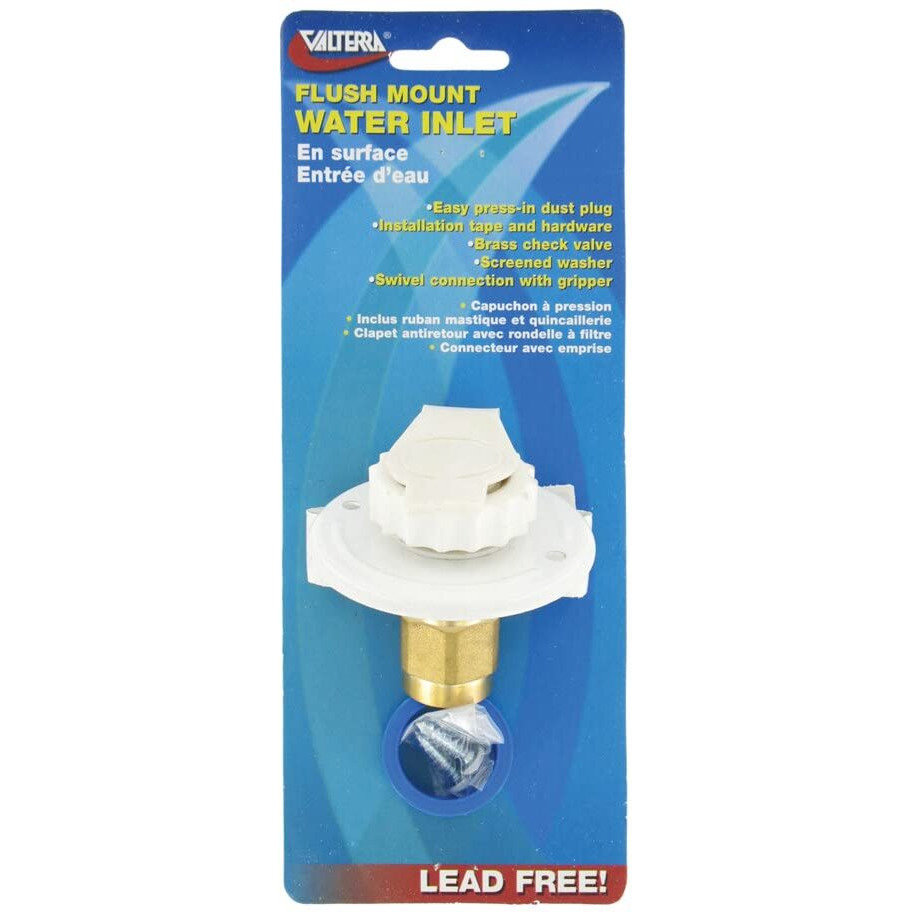 WTR INLET LF MTL 2.75' WH