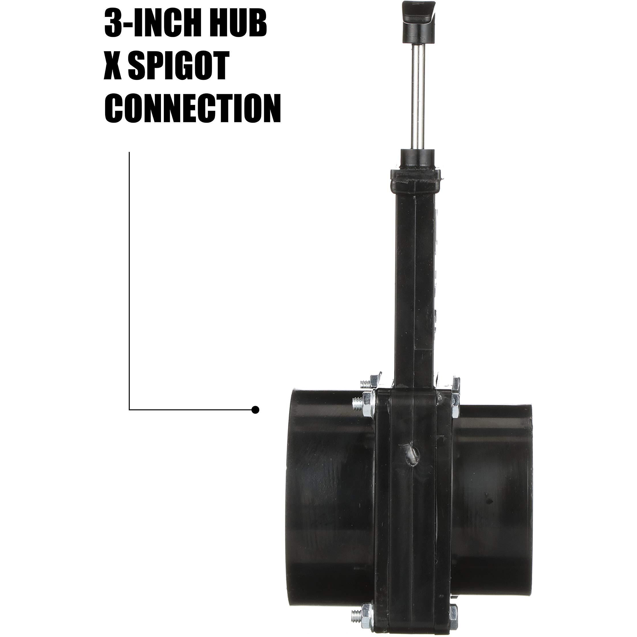 VALVE ASSM 3'HUB X 3'sPGT
