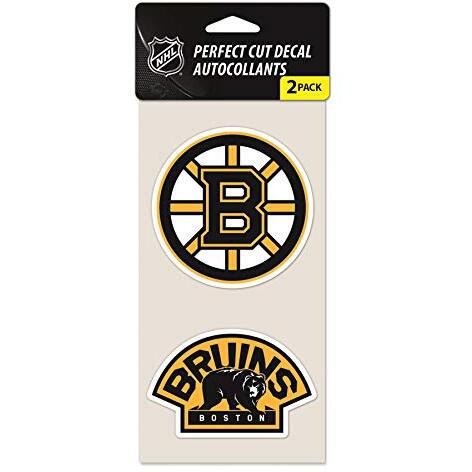 Boston Bruins Set of 2 Die Cut Decals