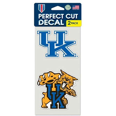 Kentucky Wildcats Set of 2 Die Cut Decals