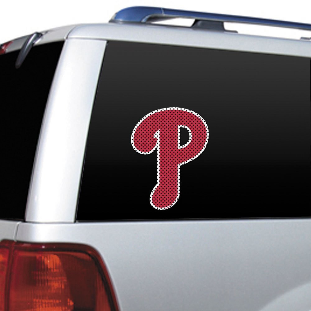 Philadelphia Phillies Window Film 12 Inch Die Cut CO
