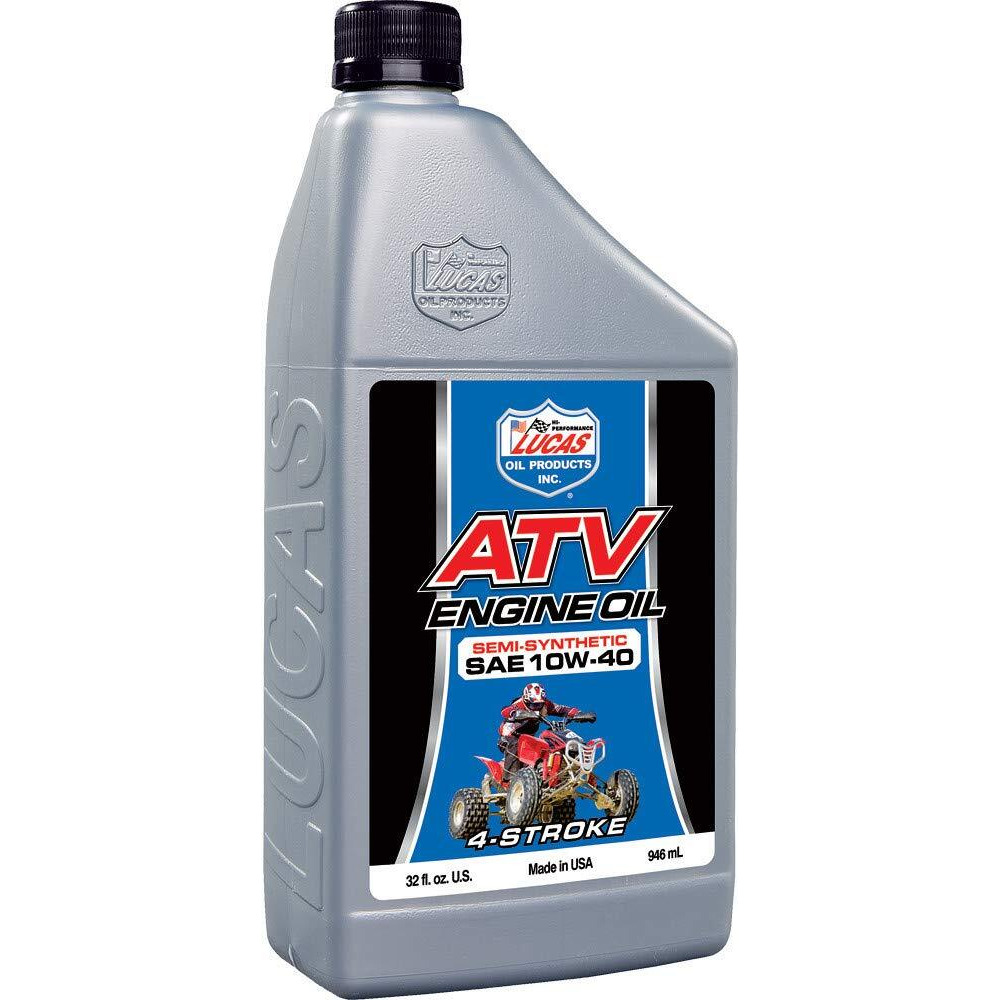 SEMI-SYNTH SAE 10W-40 ATV OIL/6