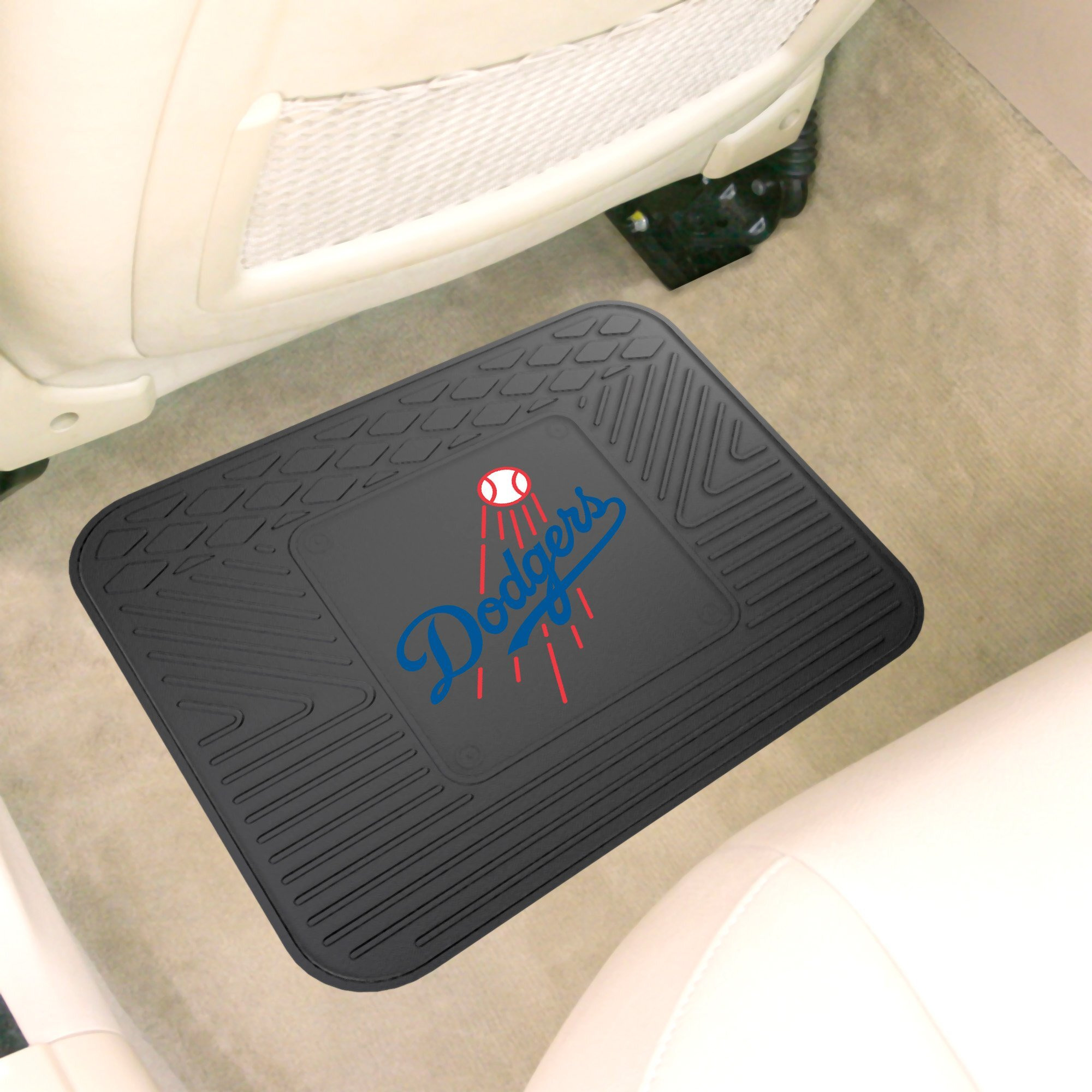 Los Angeles Dodgers Car Mat Heavy Duty Vinyl Rear Seat