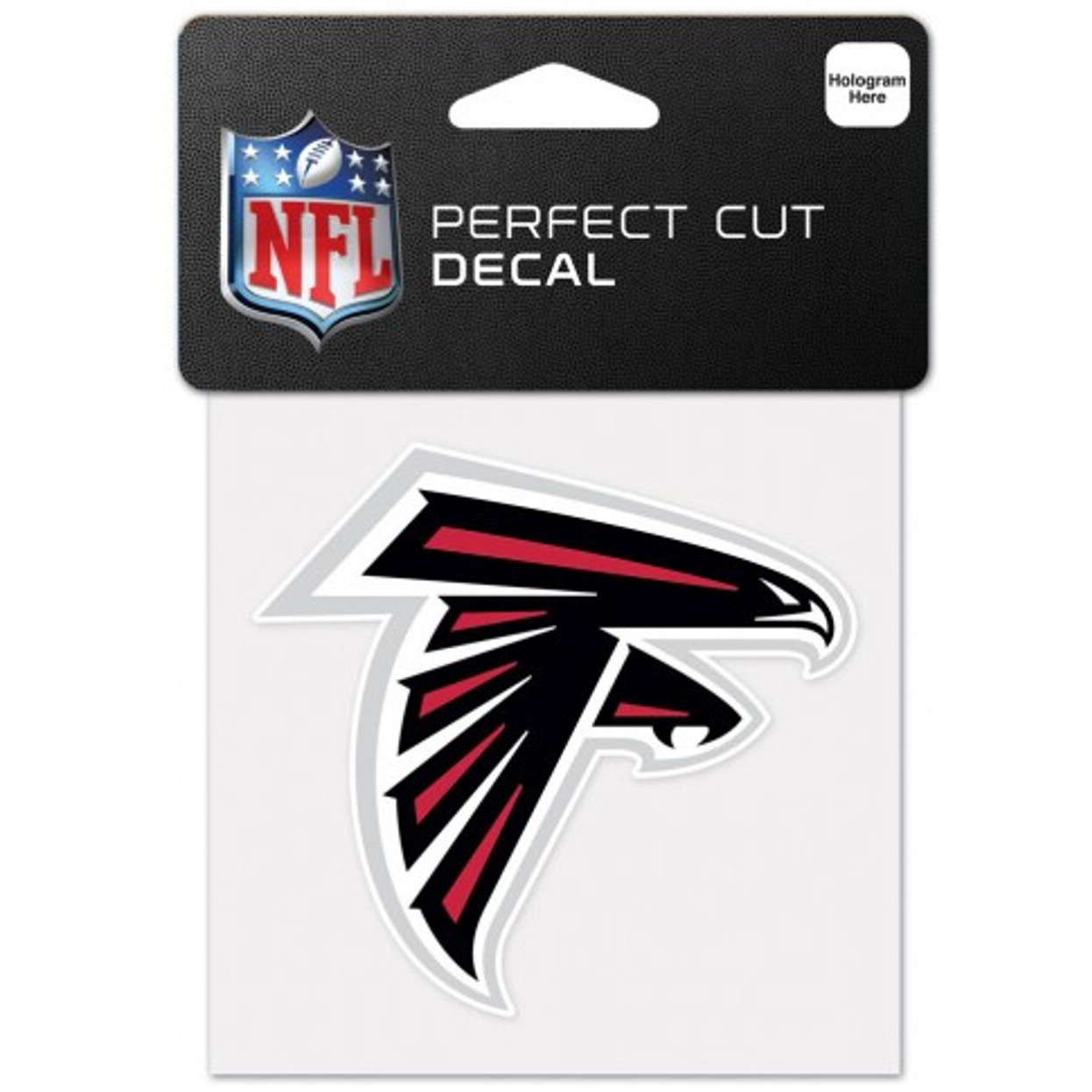 Atlanta Falcons Decal 4x4 Perfect Cut Color