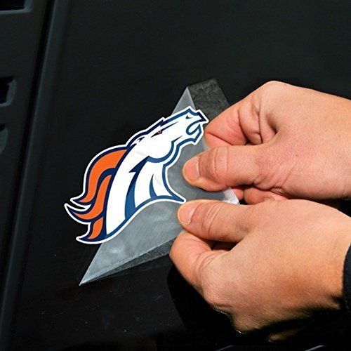 Denver Broncos Decal 4x4 Perfect Cut Color
