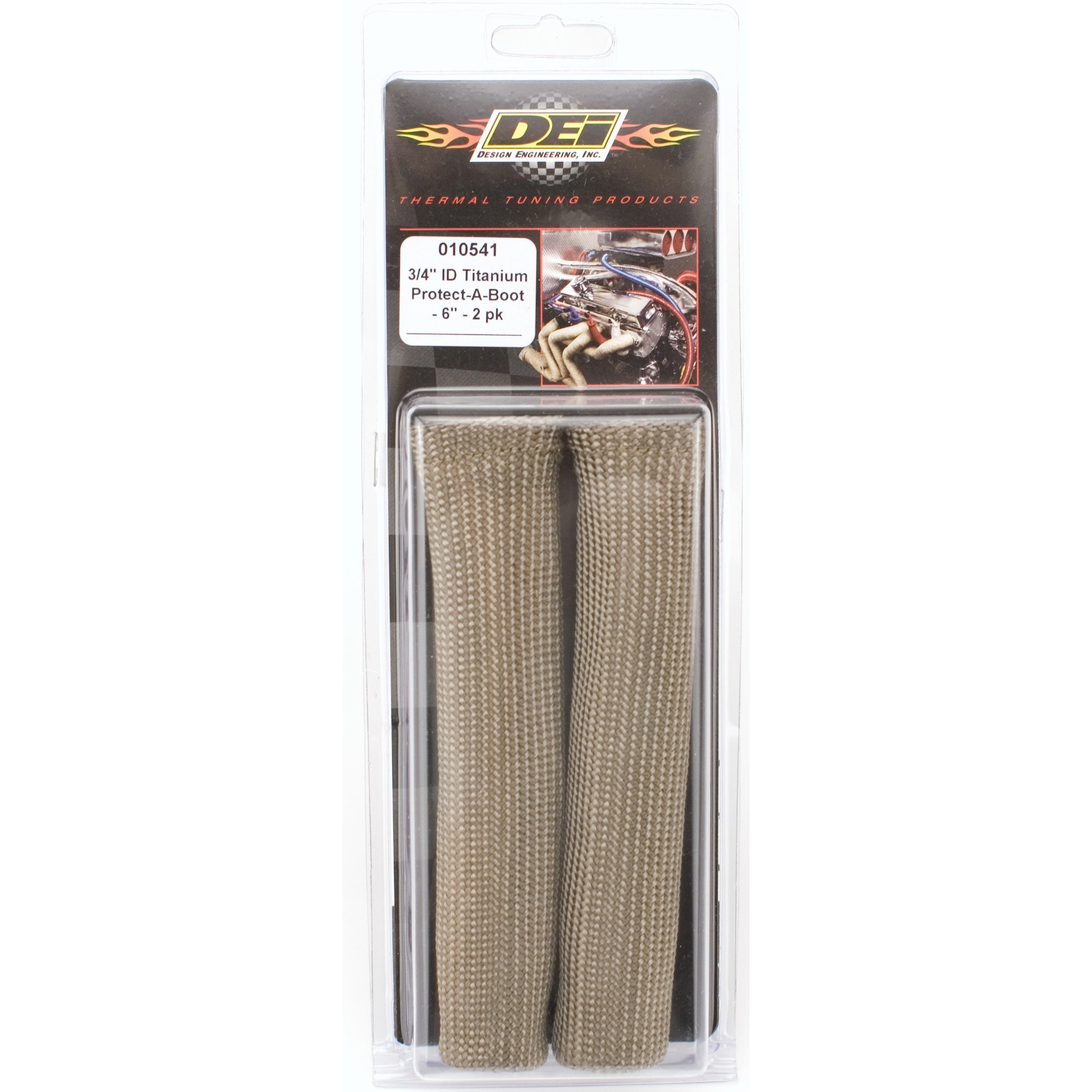 Design Engineering Titanium Protect-A-Boots 6 Inch 2-Pack